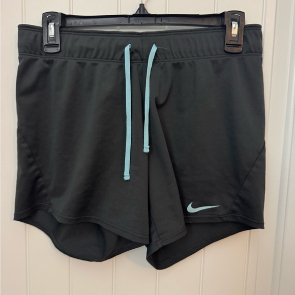 Nike Pants - Nike Black Shorts with Light Blue Accents women’s XS